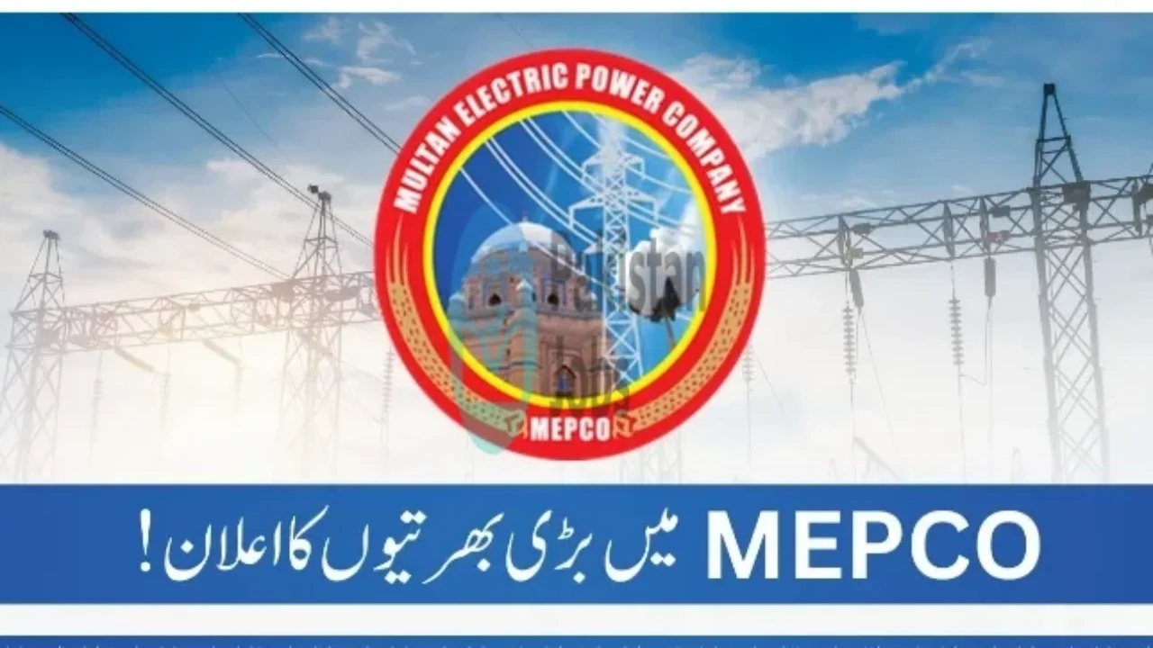 Multan Electric Power Company MEPCO Jobs 2025 – Chief Human Resource & Career Planning Officer